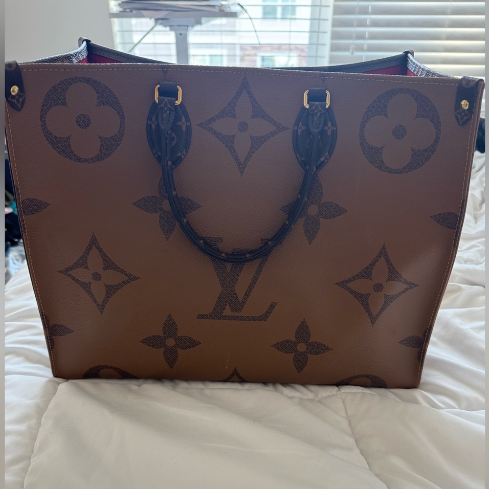Louis Vuitton Dark Brown Monogram Tote